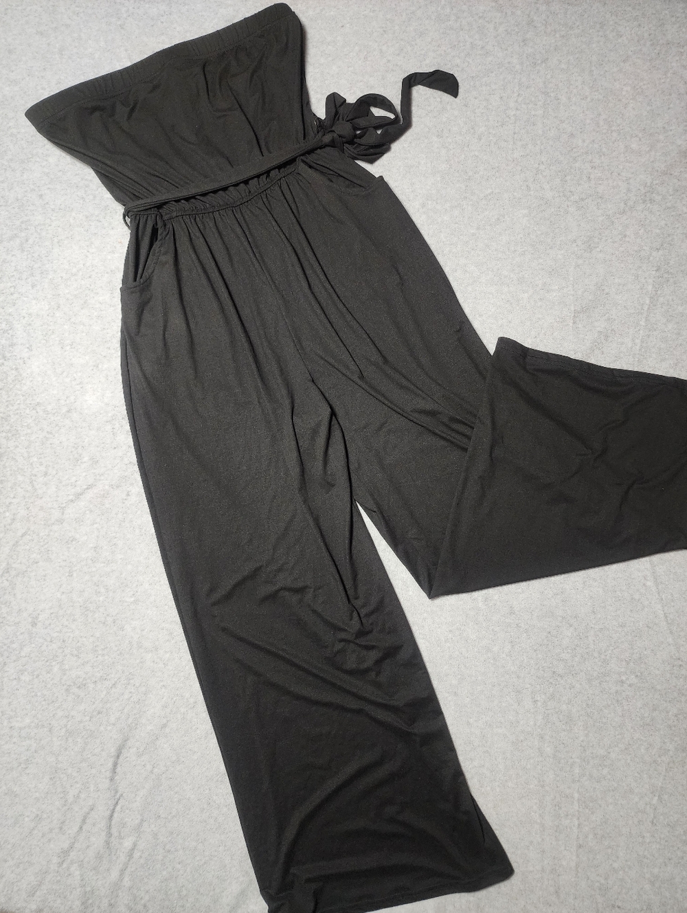Mia Rose Strapless Jumpsuit